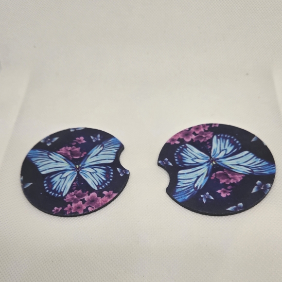 Butterfly Car Coasters - Picture 2 of 6